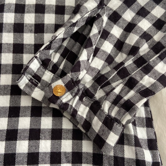 Crewcuts black and white flannel tunic dress - Picture 5 of 7